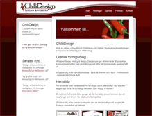 Tablet Screenshot of chillidesign.se